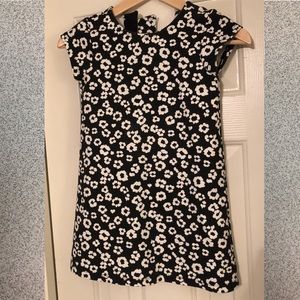 Black/White flower dress